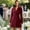Wine, variant on Long Suit Jackets for Women Professional Business Casual Multi Button Blazer Dress Elegant Work Office Evening Outerwear Black XL