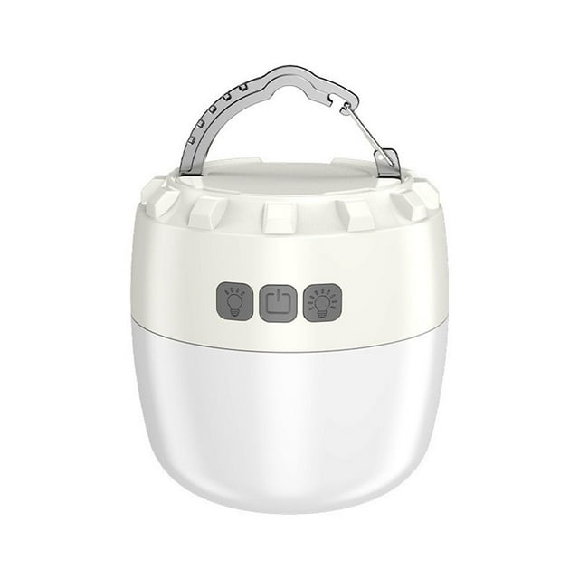 Linterna LED para acampar recargable hasta el tiempo, luz para tienda de campaña, luz de emergencia de 3200mAh para huracanes, cortes de energía, hogar