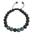 thumbnail image 3 of Mode Correspondant Bracelets Réglable Noir Mat Roches Diffuseur Bracelet de Prière Perles Femmes Accessoires Cadeaux pour Hommes Orchidée, 3 of 6