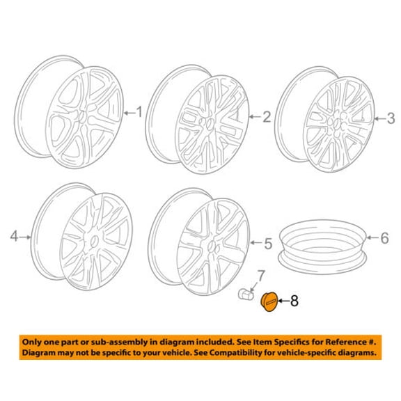 GM 52015041 Wheel Cap