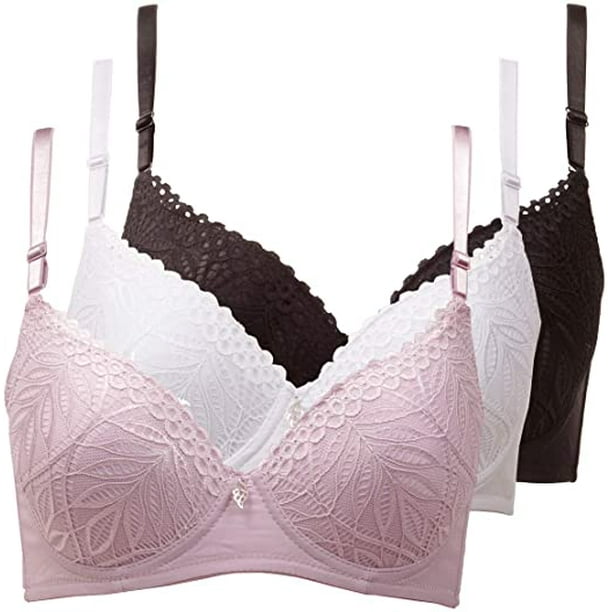 GAI YI Bras for Women, Lace Underwire Bra, Padded Contour Everyday