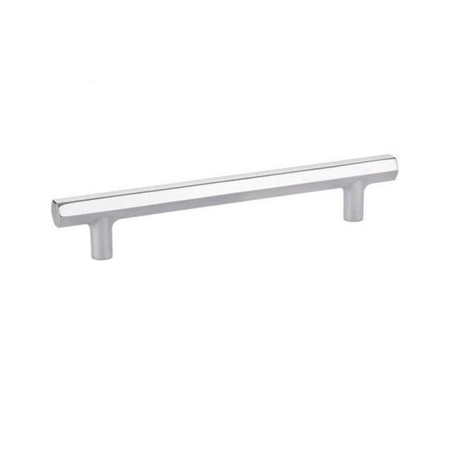 Emtek 86461US26 6 Pouces Mod Hex Pull&44; Chrome Brillant