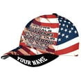 thumbnail image 3 of Lotusprinthandmade Personalized US Eagle Veteran Classic Baseball Cap Multicolor, Veteran Cap, 3 of 7