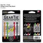 NITE GEAR TIE 3""-ASST. 4PK O, NITEIZE GT34PKA1NITEIZE