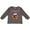 Charcoal, variant on Inktastic grandpa's girl - owl Girls Long Sleeve Toddler T-Shirt