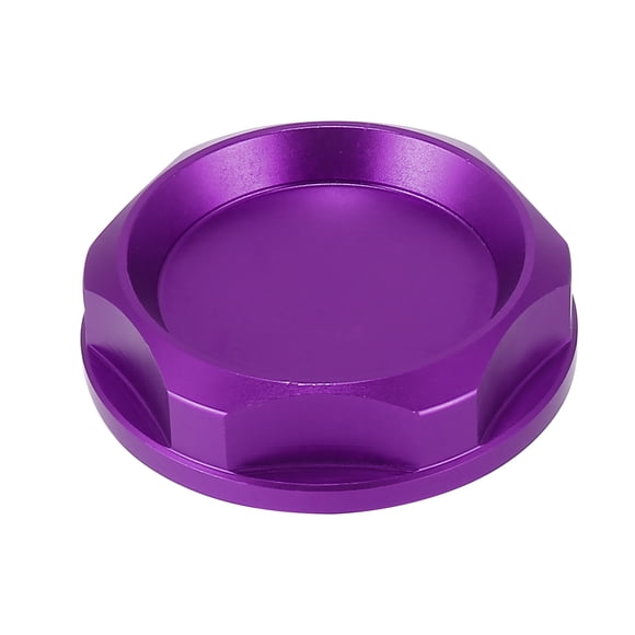 Red Aluminum Alloy Gas Engine Oil Filler Cap Plug Cover for Mitsubishi Car