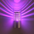 thumbnail image 2 of Eastvita Modern 3W RGB LED Aluminum Wall Light with Remote Control Indoor, 2 of 8