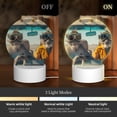 thumbnail image 3 of Salouo Desert Monkeys Drive for Round Acrylic Night Light - Acrylic Sheets with LED Light Lamp Base - Decorative Night Lamp for Restaurant Bar Cafe Shop Room Decoration, 3 of 9
