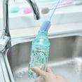 thumbnail image 7 of Huanledash Milk Bottle Brush Multi-purpose Long Handle 360 Degree Rotating Soft Dense Bristles Hanging Hole Design Cleaning Silicone Narrow Neck Containers Bottle Washing Brush for Home, 7 of 7