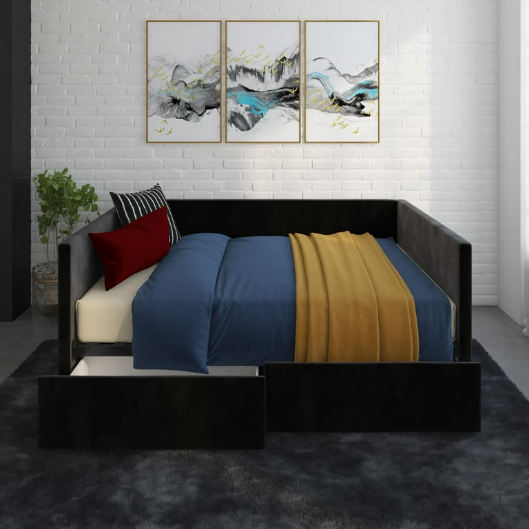 Velvet full daybed outlet