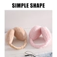 thumbnail image 4 of Huankd Winter Ear muffs Faux Fur Warm Earmuffs Cute Foldable Outdoor Ear Warmers For Women Girls Beige L, 4 of 9