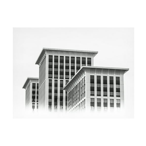 Trademark Fine Art Andrey Kotov Prime Time Residential Complex Canvas Wall Art