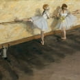 thumbnail image 3 of Degas, Edgar 15x15 Black Modern Framed Museum Art Print Titled - Dancers Practicing at the Barre, 3 of 5