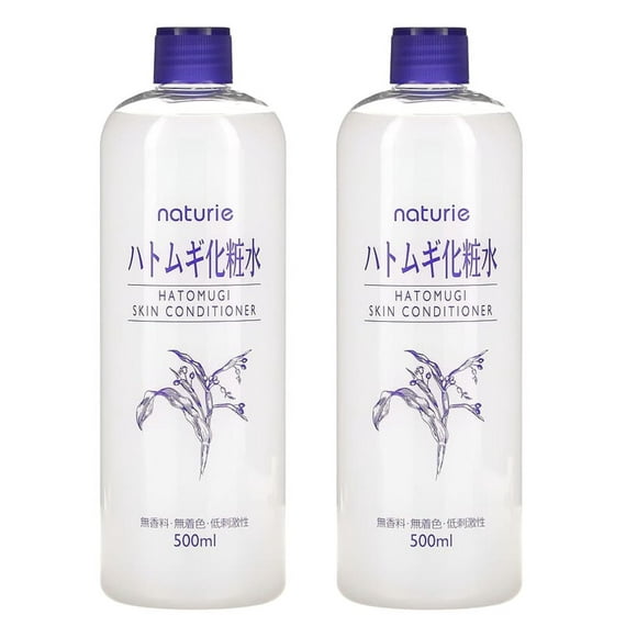Loción acondicionadora para la piel SOFIA BY ODE Hatomugi Extract, 500 ml, paquete de 2