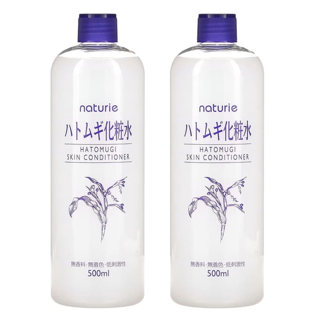Loción acondicionadora para la piel SOFIA BY ODE Hatomugi Extract, 500 ml, paquete de 2