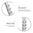 thumbnail image 5 of REACHISE 5Pcs Notebook Binding Kit 6-ring Binder Mechanism for Loose Leaf Book DIY Making, 5 of 8