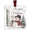 thumbnail image 5 of Mivyn Christmas Cash & Treat Holder Ornament, 4" Personalized Christmas Money Holder Ornaments, Holiday Xmas Ornaments Christmas Decorations Decor Home Indoors, 5 of 5