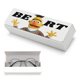 thumbnail image 5 of Bert (2) Estuche Rígido para Gafas de Cuero PU Protector con Forro de Felpa Premium Suave para Hombres y Mujeres, 5 of 6