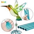 thumbnail image 5 of Hummingbird Wind Chimes, Hummingbird Wind Chime Hummingbird Metal Tubes Wind Chime Bell Waterproof Wall Hanging Ornament Wind Chimes for Outdoor Indoor Gardening Yard Pathway Decoration, 5 of 8