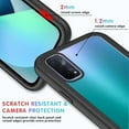 thumbnail image 4 of Compatible with Samsung Galaxy A14 5G Case for Women Men, Shockproof Samsung A14 5G Protective Case Clear Phone Case Support Wireless Charging Cases (Black), 4 of 14