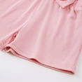 thumbnail image 5 of CAUYDY Baby Girl Summer Clothes Set 0 6 12 18 24 Months 2T 3T Print Short Sleeve Crew Neck T-Shirts and Elastic Waist Shorts 2Pcs Outfits For 1t 2t 3t 4t 5t 6t (Sizes 2-3 Years,D01-Pink), 5 of 5