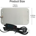 thumbnail image 5 of Adjusted Led Light Signs for Car Windshield, Taxi Sign Light Glow LED Sign Bumper Stickers with Suction Cups Flashing Hook on Car Window LED Bright Lights USB Plug (Pink/Blue), 5 of 7
