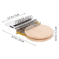 thumbnail image 2 of FESTFENDS 1 Set Hand Weaving Loom Wood Tools Assorted Color for Craft Creation, 2 of 7