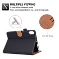 thumbnail image 5 of iPad mini 6 Case, Dteck Flip Case for iPad mini 8.3 inch 2021, Matte PU Leather Wallet Case with Auto Wake Sleep For iPad mini (6th Generation),Black, 5 of 5