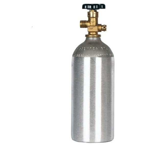 CO2 2.5 LB Aluminum Cylinder CGA 320