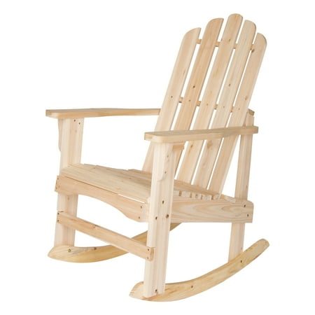 Shine Company Marina Porch Rocker - Natural