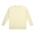 thumbnail image 5 of Mens Sweaters Knit Tops Blouse Men Classic V-Neck Long Sleeve Cable Thickened Thermal Knit Pullover Fall Winter Base Sweater, 5 of 9