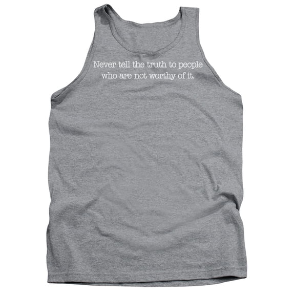 - Never Tell The Truth - Tank Top - Small