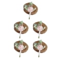 thumbnail image 2 of Boutonniere de boda Sonducket hecho a mano con apariencia realista rubor rosa, 2 of 6