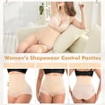 thumbnail image 5 of Werena Tummy Control Shapewear for Women Waisted Shaping Underwear Seamless Stomach Body Shaper Girdle Panties, 5 of 8