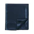 thumbnail image 6 of King Size Satin Sheet Set, 6-Piece Luxury Bedding Set, Dark Blue Wrinkle-Free Polyester Satin Sheets with 4 Pillowcases, Oeko-Tex Certified, 6 of 16
