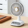 thumbnail image 6 of Kbndieu USB Desk Fan, Small Quiet Powerful 3 Speeds, Personal Mini Portable Desktop Table Fans, Cooling for Home Office Car Travel Indoor Outdoor, 6 of 6