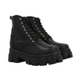 thumbnail image 1 of Bota Combat Suela Gruesa Track Para Mujer Color Negro Platonia LEONA-01-NEGRO, 1 of 5