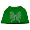 thumbnail image 1 of Rhinestone Bow Shirts Emerald Green Xxxl (20), 1 of 1