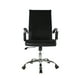 thumbnail image 5 of Mundo In Silla Negra de Oficina Ejecutiva Elegante de Vinipiel MUNDO IN Oficinas, 5 of 8