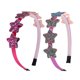 thumbnail image 1 of Bandas Laklulu para niñas pequeñas bandas de lentejuelas con dientes banda antideslizante accesorios para el cabello (2 piezas), 1 of 5