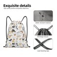 thumbnail image 4 of Coaee I Love Dogs for Drawstring Backpack, Gym Drawstring Bag, Sports Sackpack for Sport Trip Yoga for Women Men-Medium, 4 of 6