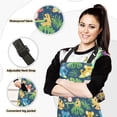 thumbnail image 2 of Fish Koala Leaf 5 Pcs Kitchen Set Heat Resistant Oven Mitts and Non-Slip Pot Holders with Adjustable Cooking Apron, 2 of 6