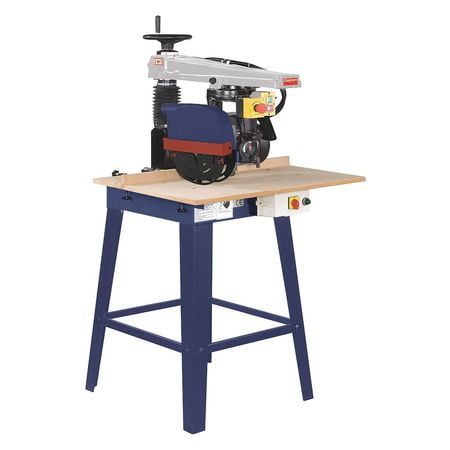 DAYTON Radial Arm Saw, 1 HP, 115V, 49G998