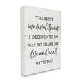 thumbnail image 3 of Stupell Industries Life & Heart With You Romance Inspirational Painting Gallery Wrapped Canvas Print Wall Art, 3 of 5