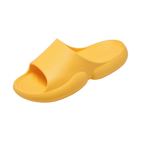 

Cglfd Summer Couple Women Men Slippers Fashion Casual Thick Bottomed Bathroom Bath Shoes