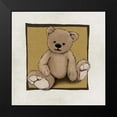 thumbnail image 2 of GraphINC 15x15 Black Modern Framed Museum Art Print Titled - Teddy Bear, 2 of 5