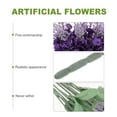 thumbnail image 2 of 4pcs Flor de flores decorativos de plástico artificial de lavanda para decoración, 2 of 6