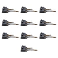 thumbnail image 3 of 10 piezas de clips de conexión de potencia digital para trenes modelo HO, escala 1/87 Gris, 3 of 9