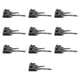 thumbnail image 3 of 10 terminales de conexión digital para modelismo ferroviario en escala HO 1:87, accesorios Gris, 3 of 9