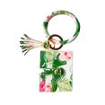 thumbnail image 1 of Guardurnaity LLavero de de leopardo para puerta de coche y hogar, llavero con borla, cambio de tarjeta de crédito, monedero, llavero de mano y Ropa, zapatos y accesorios Miscelánea Verde Guardurnaity AP014037-03, 1 of 6